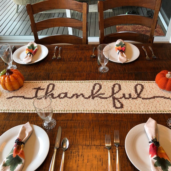 Crochet Table Runner Etsy