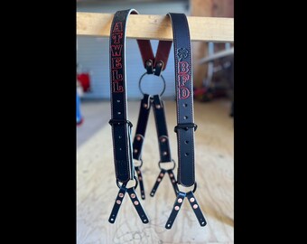 Firefighter Ring-Back Suspenders