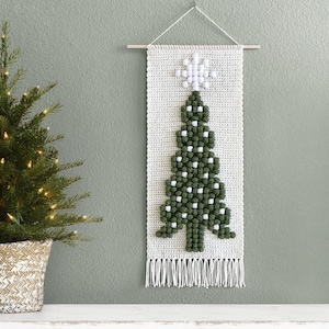 Crochet Pattern Pastel Christmas Tree Ornament, Eyelash Yarn Christmas – My  Fingers Fly