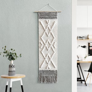 Crochet Boho Diamonds Wall Hanging Pattern • Wall Hanging • PDF pattern • Wall Hanging Crochet Pattern