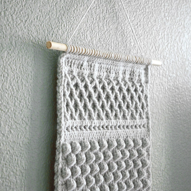 Crochet Wall Hanging Pattern • Macrochet Wall Hanging • PDF Pattern ...