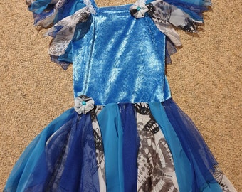 Blue Fairy Dress Etsy
