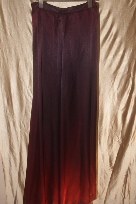 Purple Sunset Ombre Lounge Bell Bottoms - image 2