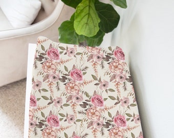 dusty rose changing pad cover