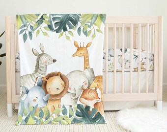 animal cot bedding