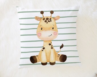 giraffe baby pillow