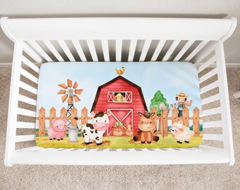 barnyard nursery bedding
