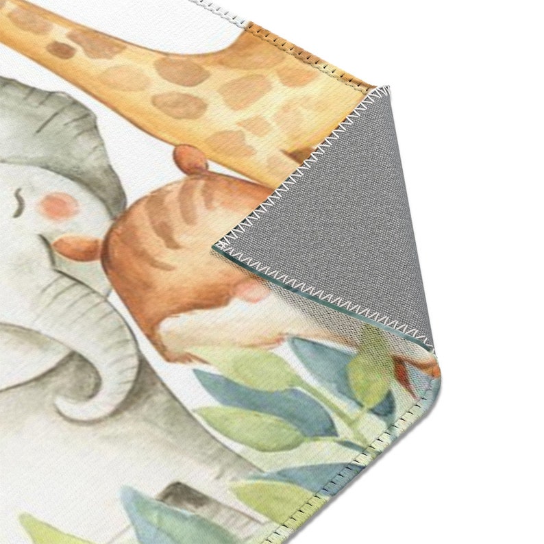 Safari Nursery Rug Jungle Nursery Rug Safari Animals Nursery Etsy