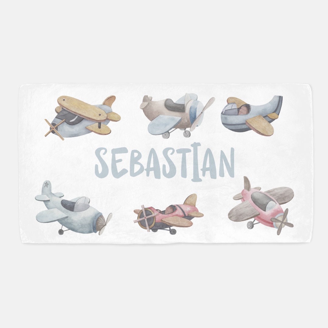 Buy Personalized Airplanes Crib Sheet Aviation Crib Bedding Online in