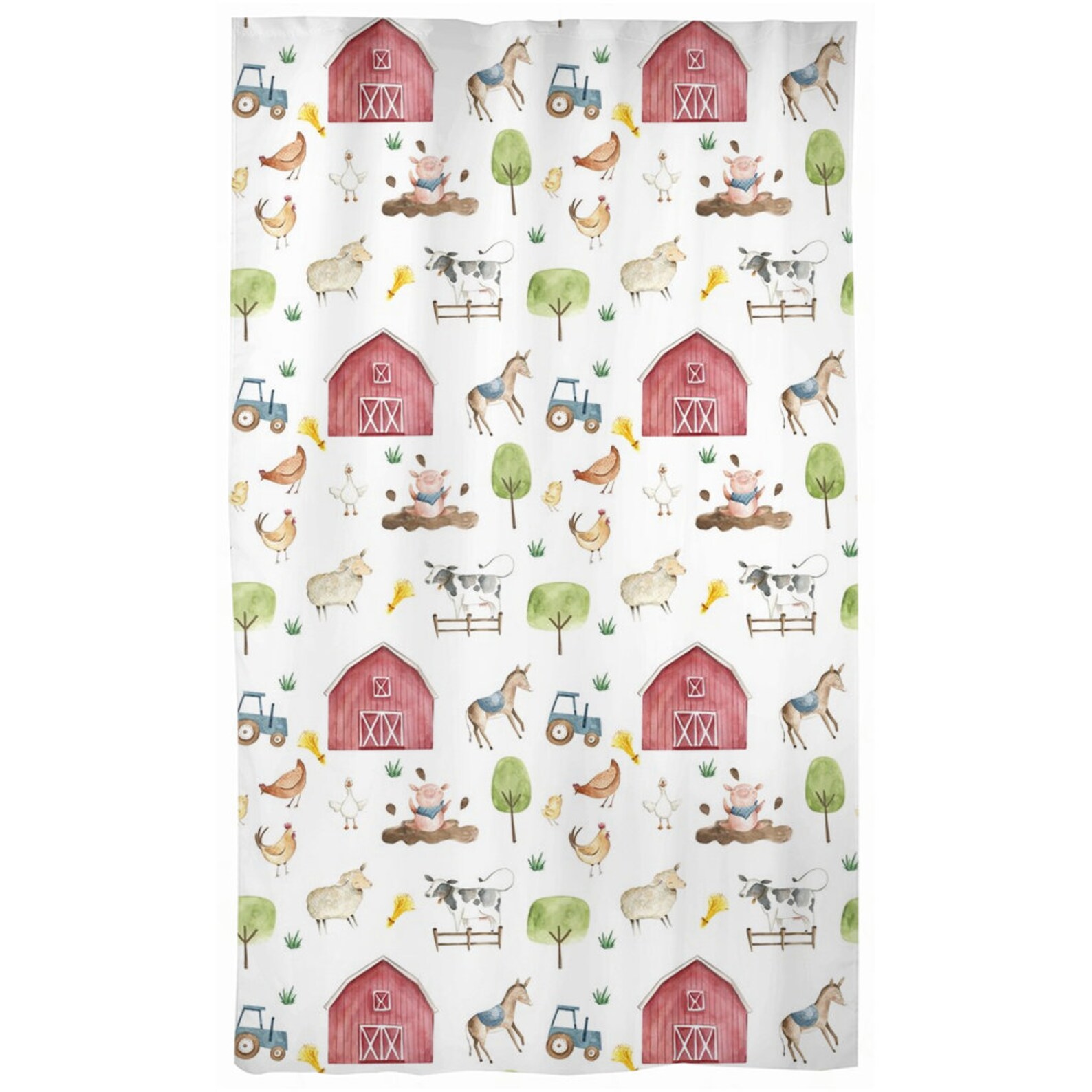 Farm Curtains Barnyard Nursery Curtains for nursery Farm Etsy