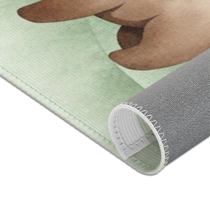 Woodland Animals Rug, Forest Nursery Rug, Woodland Animals Nursery