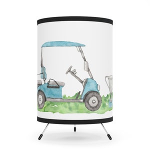 Golf lamp, Golf baby room decor, Kids room lamp, Boy nursery lamp, Sports lamp, Golf night light, New baby gift, Golf baby - Little golfer