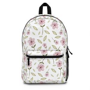 Girls floral backpack, Floral School Backpack, Floral girl book bag, kids backpack floral, back to school Toddler floral backpack Flower bag