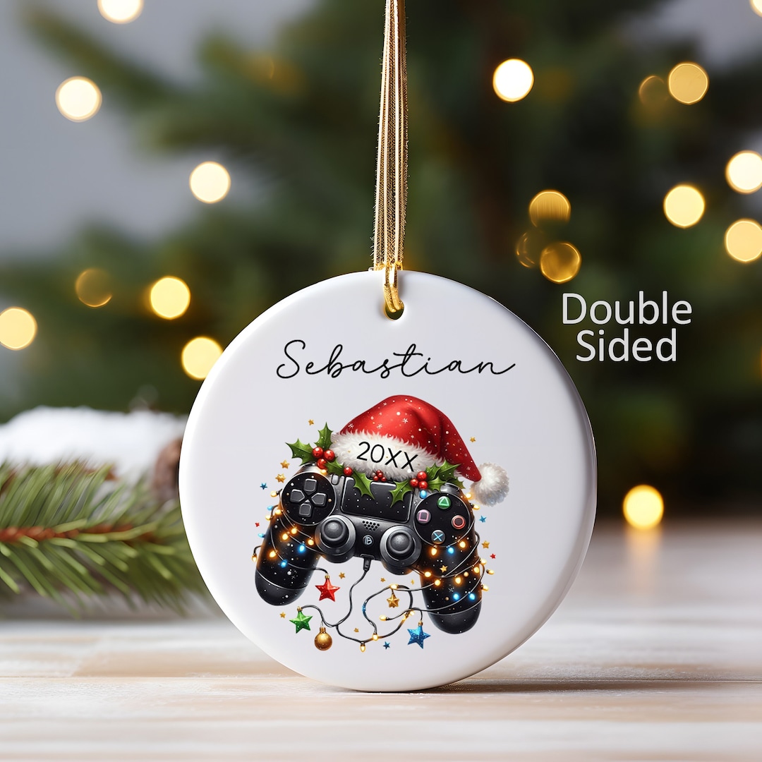 Gaming Ornament Video Game Ornament Gamer Ornament Video Etsy