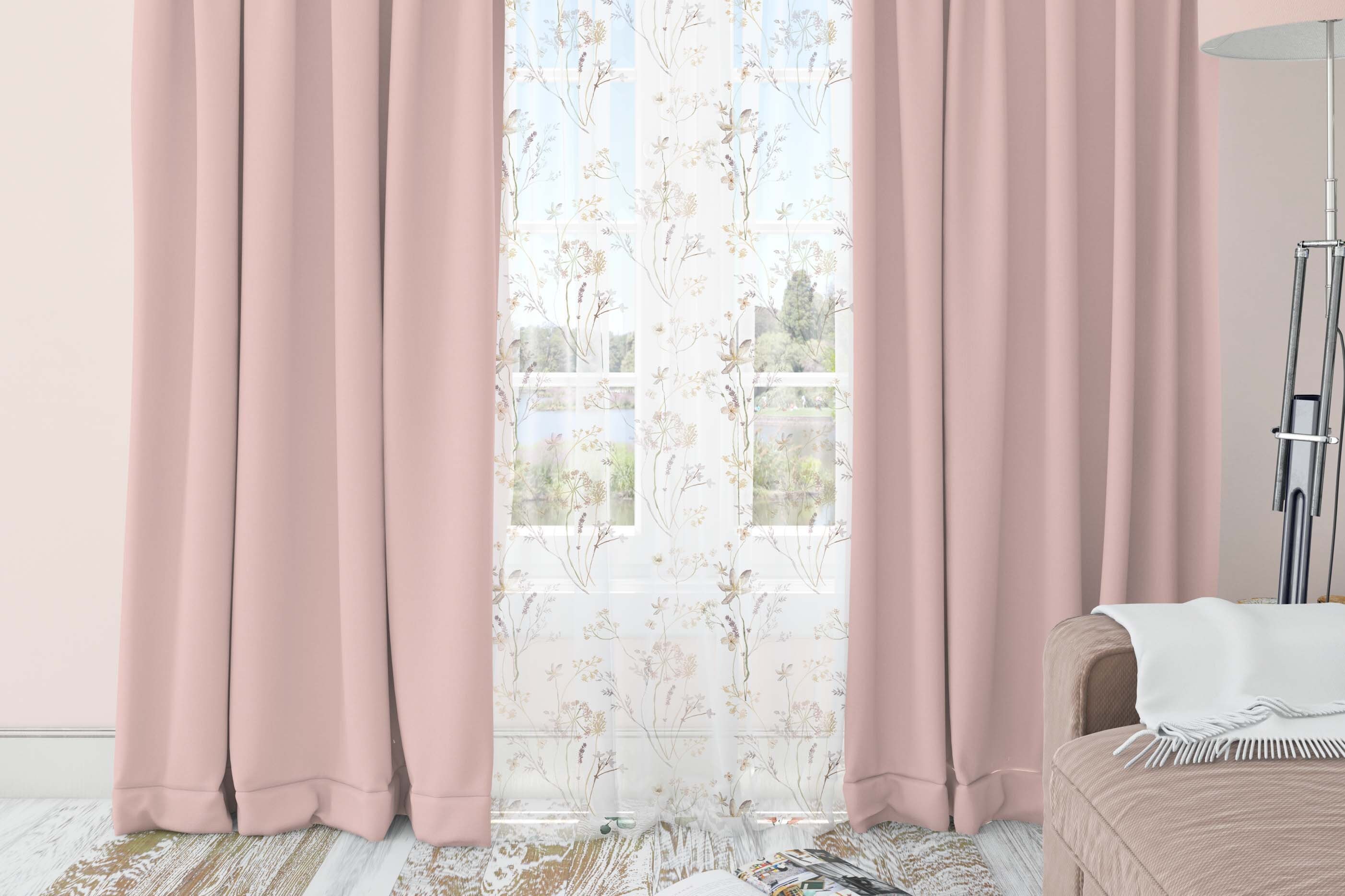 Lot De 4 Embrasses De Rideaux En Coton Tissé Main - Style Rustique Avec Pompons, Beige - 10