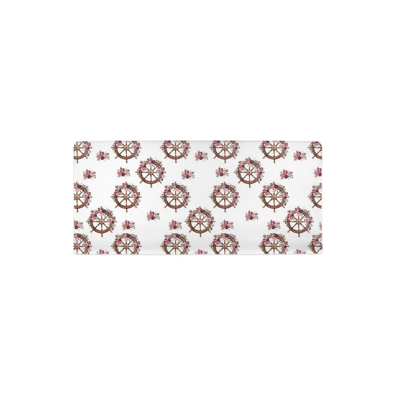 Floral helm changing pad cover girl Nautical Girl Nursery Nautical Baby Girl Gift