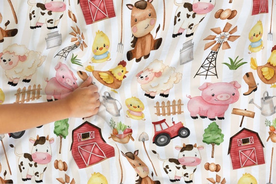 Barnyard nursery bedding sale