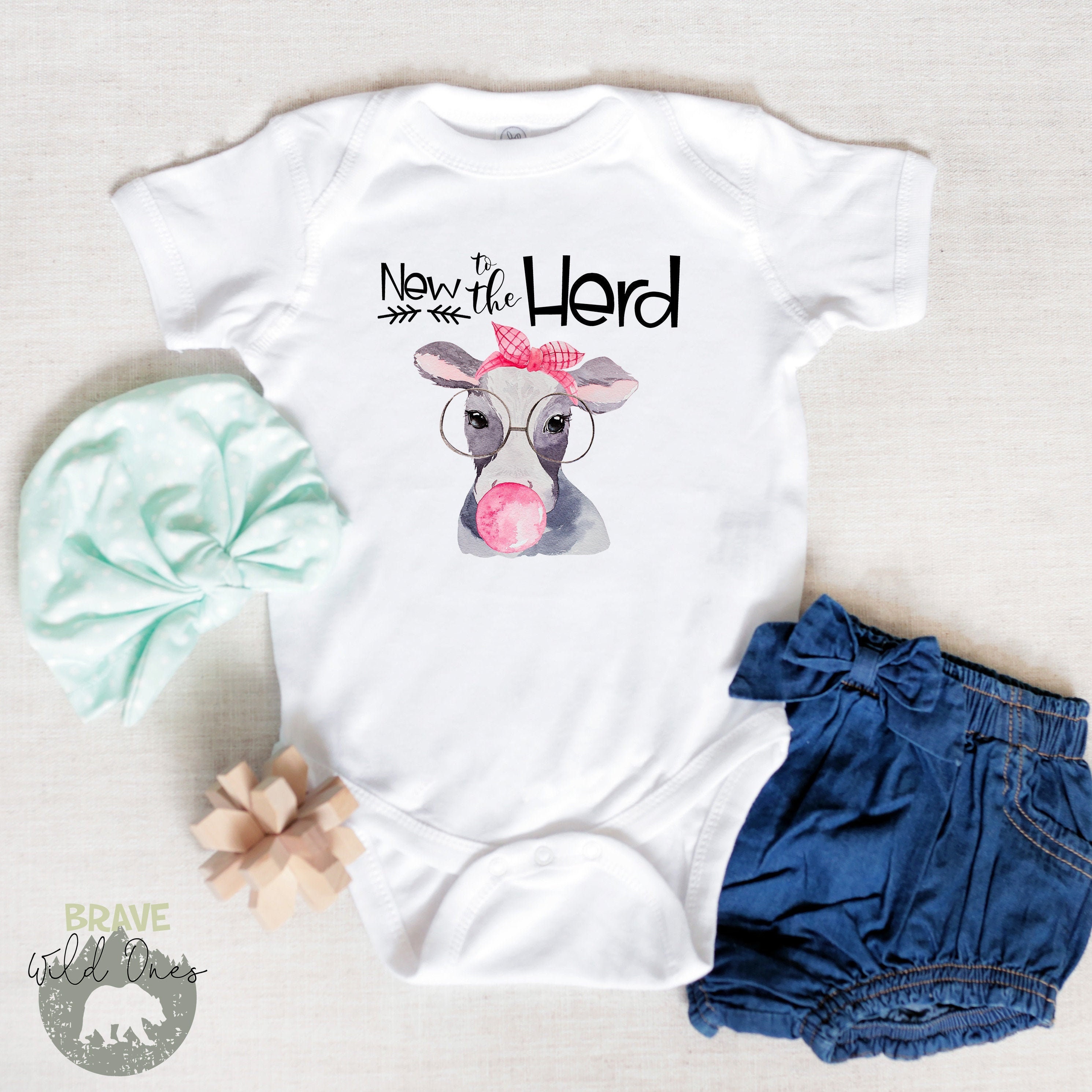 newborn farm outfit