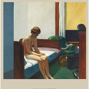 Edward Hopper, cartel original de la exposición del museo