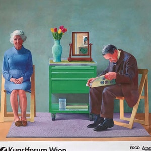 David Hockney, Original Exhibition Museum Poster