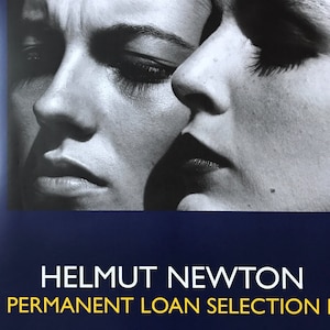 Helmut Newton, Vogue, Original Exhibition Museum Poster