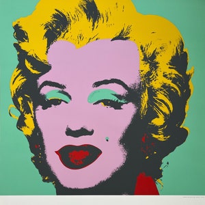 Andy Warhol, Marilyn, Original Museum Exhibition Poster