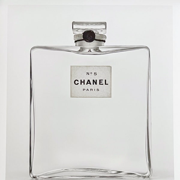 Chanel No.5 Scent Bottle, Original Exhibition Museum Poster