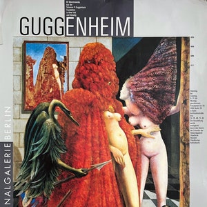 Max Ernst, cartel original de la exposición del museo