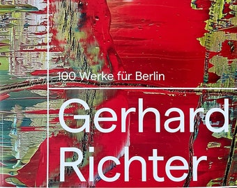 ゲルハルト リヒター展ポスター - ゼーシュトゥック (テゲンリヒト