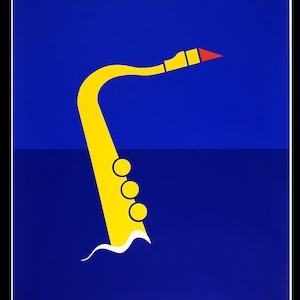 Per Arnoldi, Original Montreux Jazz Festival Screenprint Poster