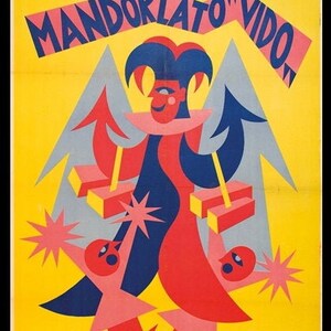 Fortunato Depero, cartel original de la exposición del museo