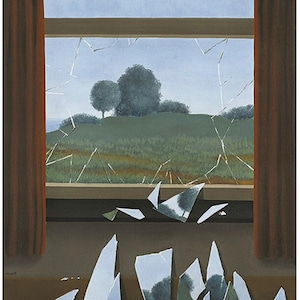 René Magritte, Cartaz original do museu de exposição