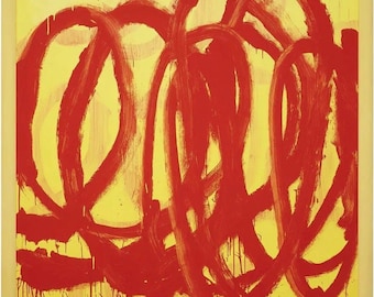 Cy Twombly, Original Exhibition Museum Poster