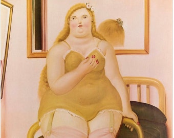 Fernando Botero, Original Exhibition Museum Poster