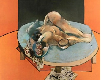 Francis Bacon, Original Exhibition Museum Poster