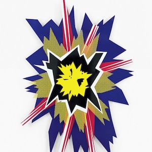 Roy Lichtenstein, cartel original de la exposición del museo