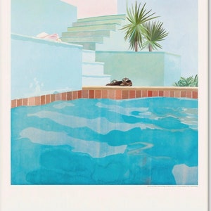 David Hockney, Original Exhibition Museum Poster