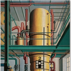Carl Grossberg, cartel original de la exposición del museo