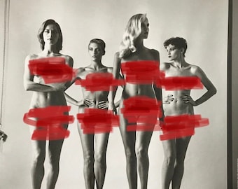 アートポスター ヘルムート・ニュートン FIRED エキシビジョンポスター アートポスター ヘルムート・ニュートン FIRED エキシビジョンポスター