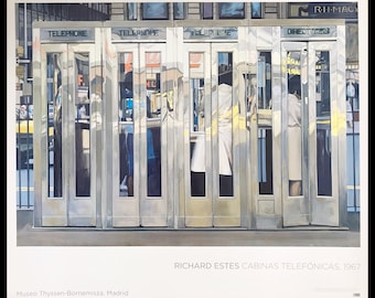 Richard Estes, Original Exhibition Museum Poster