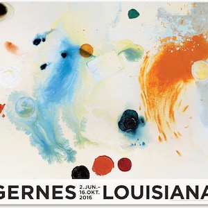 Poul Gernes, cartel original del museo de exposición