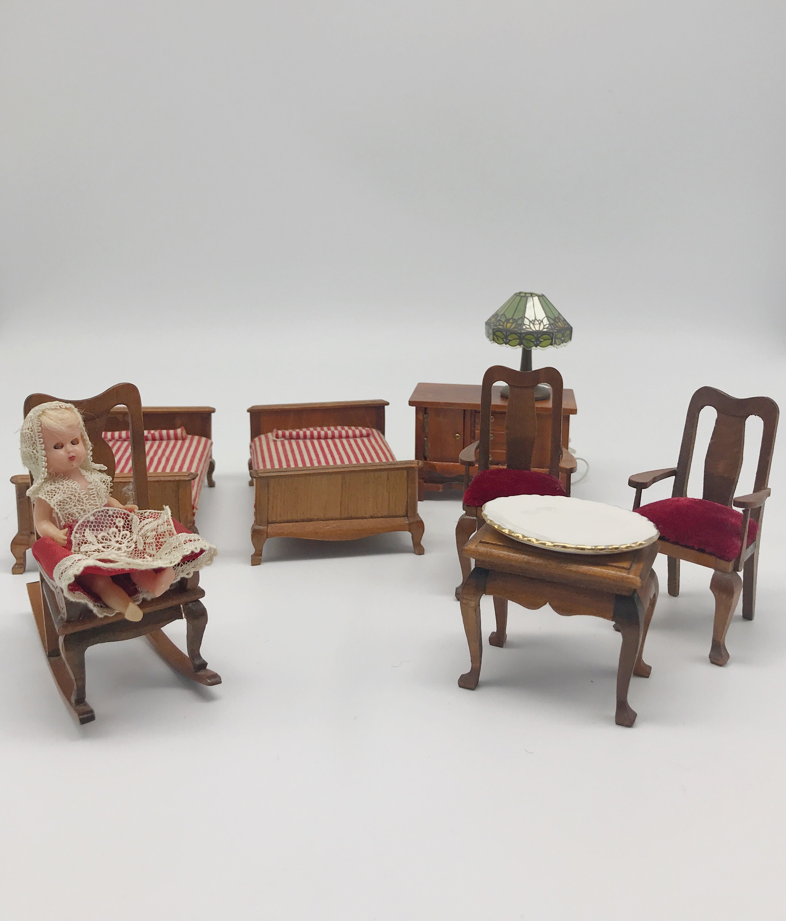 Bodo Hennig German Dollhouse Miniature Bedroom Furniture Etsy