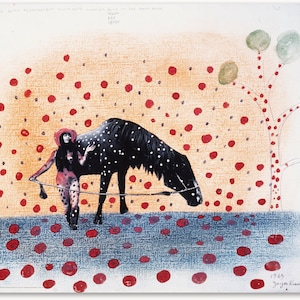 Yayoi Kusama, cartel original de la exposición del museo