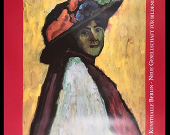 Gabriele Münter, Original Exhibition Museum Poster