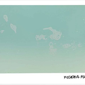 Ed Ruscha, cartel original de la exposición del museo
