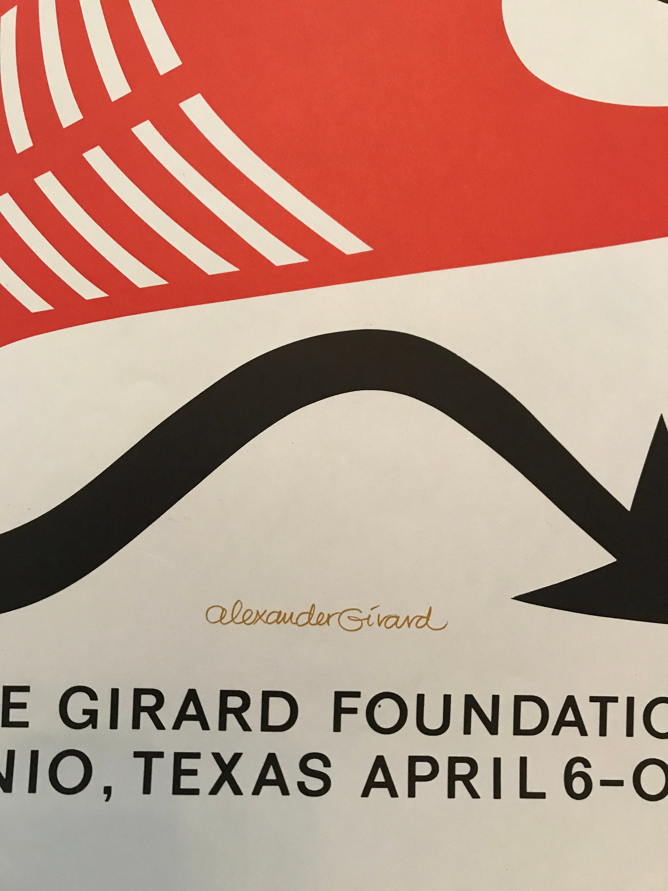 Alexander Girard ポスター 231: ALEXANDER GIRARD, The Nativity exhibition poster and mailer