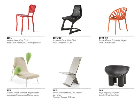 The Chair Collection, Original Museum Exhibition Poster - Etsy