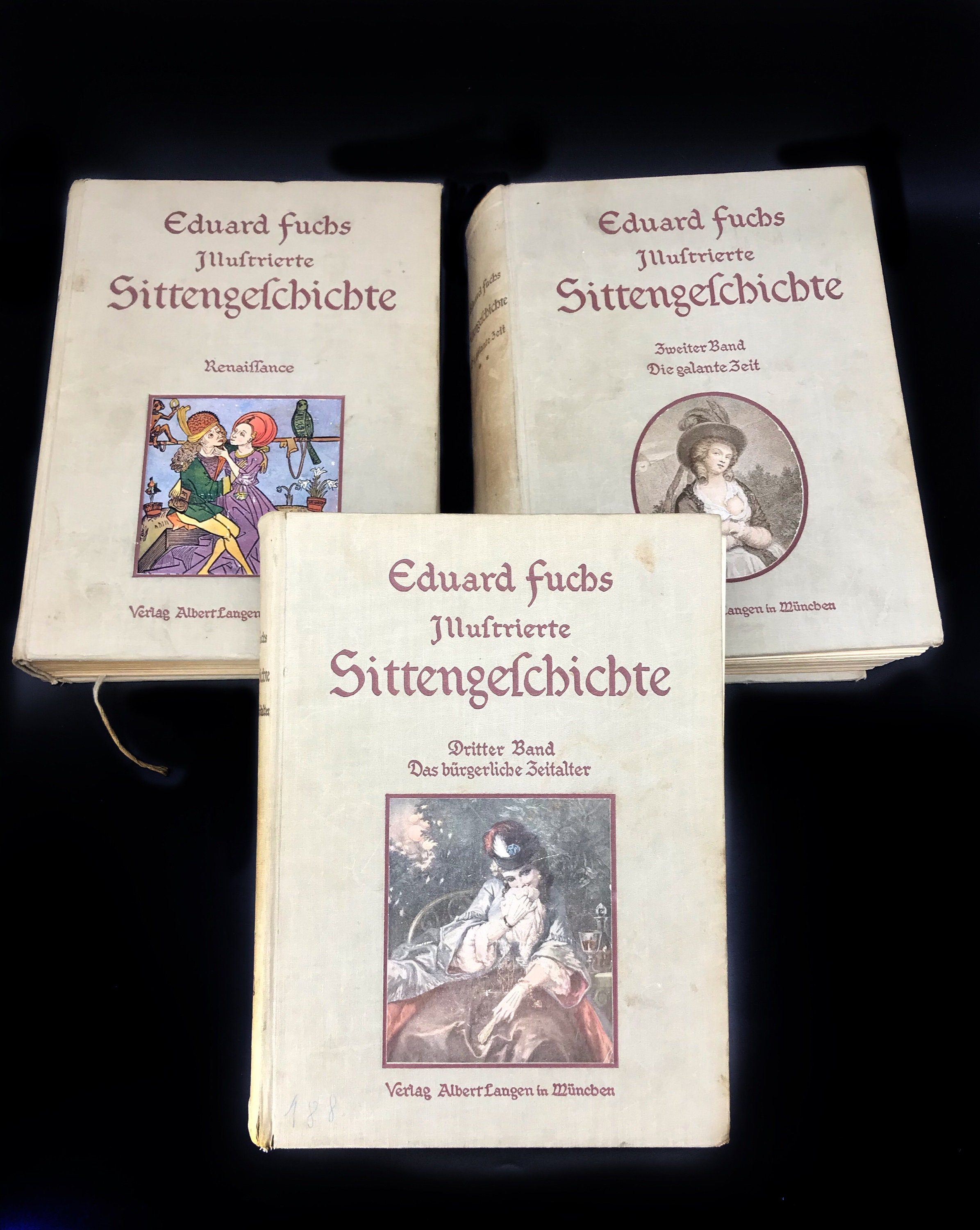 Eduard Fuchs, Art Book, History Erotic Fine Art Renaissance Eduard Fuchs, Art Book, History Erotic Fine Art Renaissance