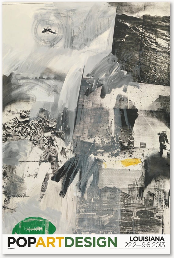 ROBERT RAUSCHENBERG ロバート ラウシェンバーグ ポスター ROBERT RAUSCHENBERG ロバート ラウシェンバーグ ポスター