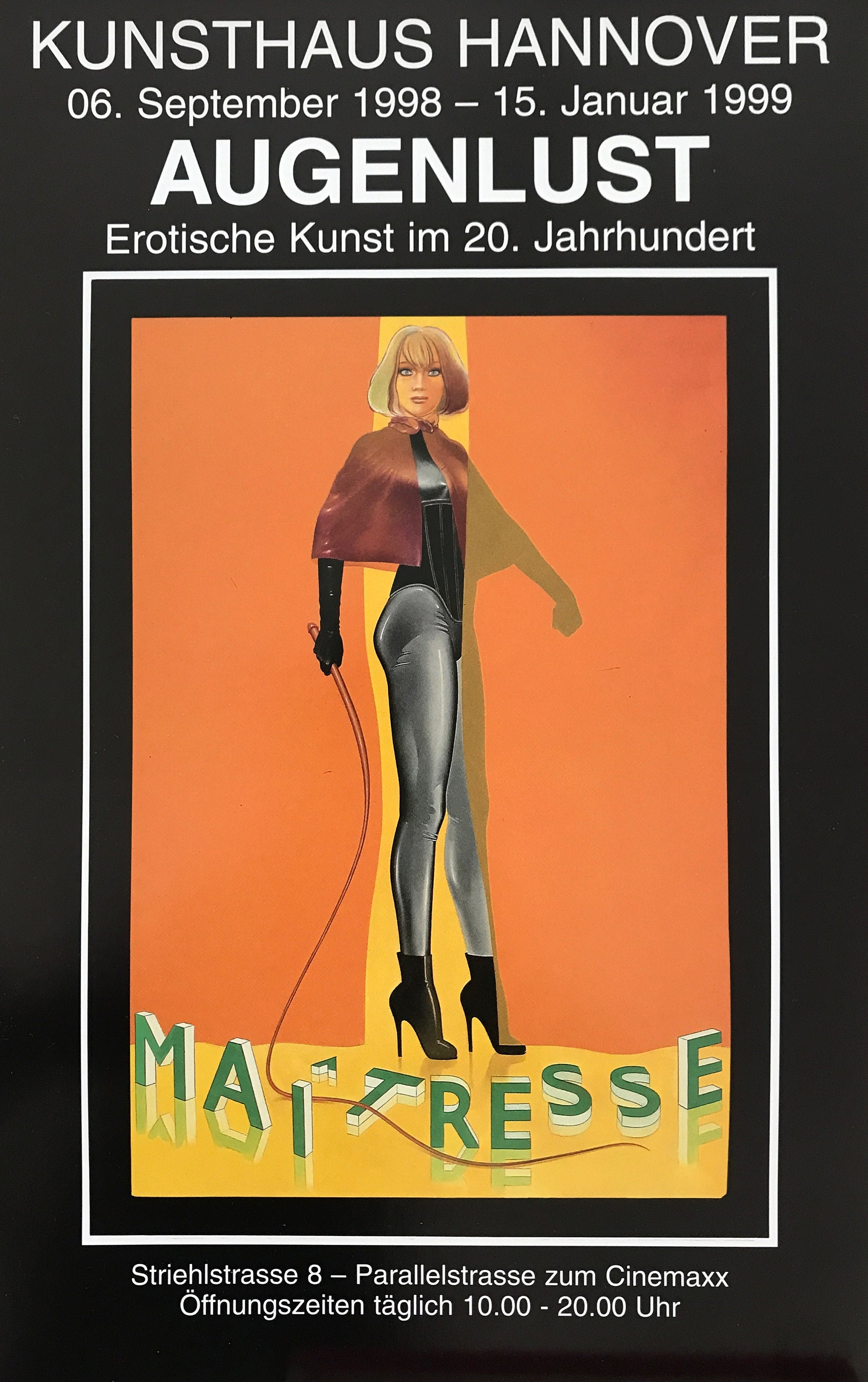 Allen Jones, Original Exhibition Museum Poster - Etsy